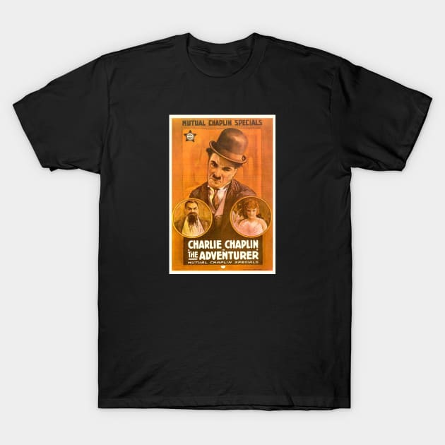 The Adventurer Movie Poster T-Shirt by Noir-N-More